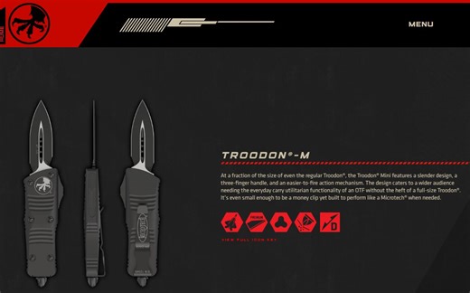 Microtech微技术Mini Troodon 迷你龙赏析