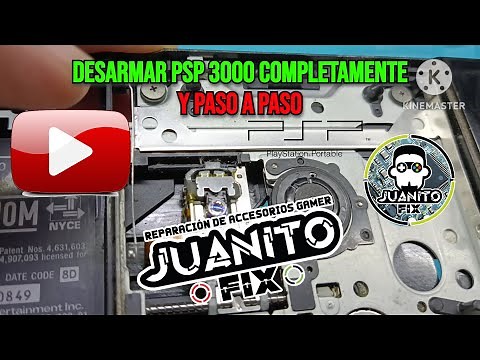 Desarmar PSP 3000 completamente y paso a paso / Disassemble PSP 3000 completely and step by step