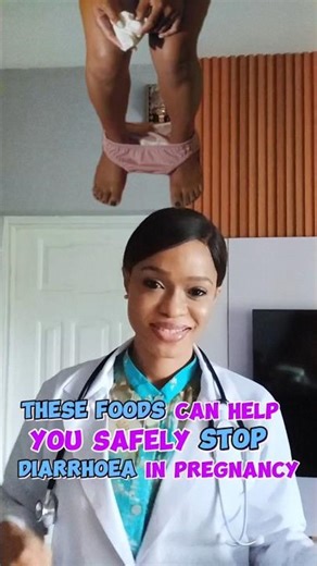 How to stop diarrhea in pregnancy #birthsafeng