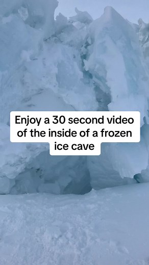 Exploring Frozen Ice Caves: A Visual Journey