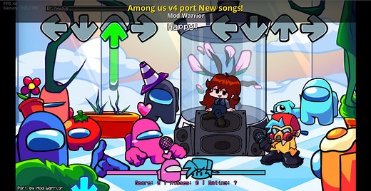 Among us v4 port New songs! Mod for Friday Night Funkin' | FNF Mods