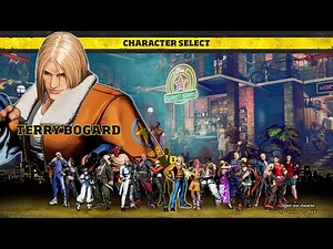 FATAL FURY: City of the Wolves – CHARACTER SELECT SCREEN & Roster Reveal!