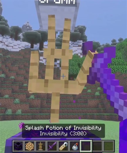 Try this cool build trick in your minecraft world! #minecraft #creative #gaming #building