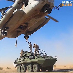 9.6M views · 87K shares | U.S. Marines conducting an external lift. Enjoy and share! Watch more here militarymachine.com/watch | Military Machine | Facebook
