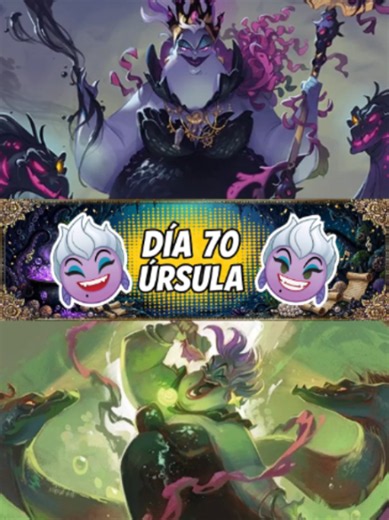 Día 70 - Úrsula - Curiosidades del Canon de Walt Disney Animation Studios Desde vivir en las profundidades del océano y utilizar su magia para hacer tratos con quienes desean cambiar su destino, hasta intentar apoderarse del poder del rey Tritón, Úrsula demostró que la astucia y la manipulación pueden ser tan peligrosas como cualquier fuerza, sin embargo, su propio deseo de convertirse en la gobernante del océano terminó llevándola a enfrentarse con Ariel y Tritón. #disney #disneyplus #DisneyAni