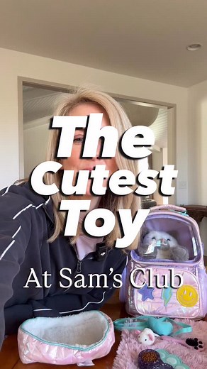 3.3K views | Toy review! This Member’s Mark Pet Backpack is the cutest thing!  We got this for my daughter’s birthday and it was a huge hit. There are so many fun accessories included. 10/10 recommend! Comment below for the link! #samsclubscore @samsclub | Whoa, wait. Walmart? | Facebook