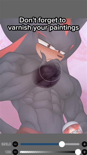 New Shadow fanart🍓More on Patreon❤️#shorts #art #digitalart #short #shortsfeed #shortvideo