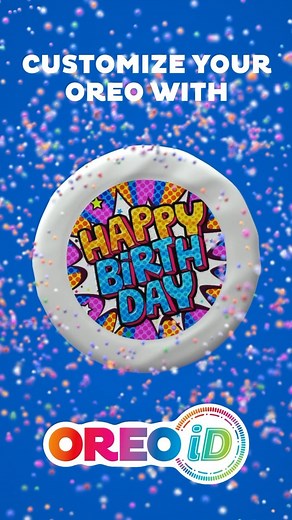 OREO on Instagram: "Introducing OREOiD, the first-ever custom OREO cookie experience. ✨ Visit OREO.com to choose your creme colors, dips, sprinkles, prints and packs."