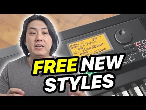 Free Styles! Korg EK-50, i3 & XE20 Keyboard & Piano!