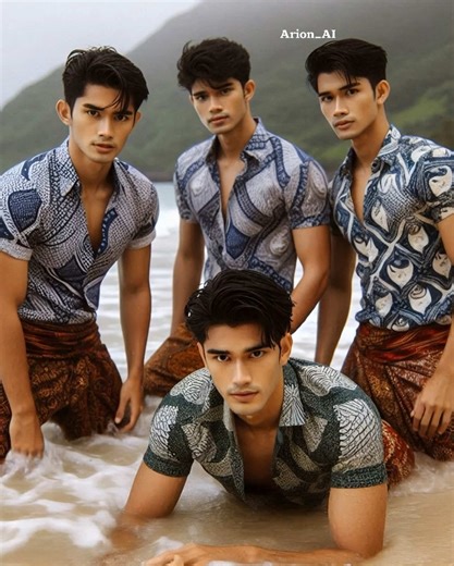 A transformation of merman #transformasisangputraduyung #merman #mermanlaut #fyp #4u #lewatberanda #KearifanLaut