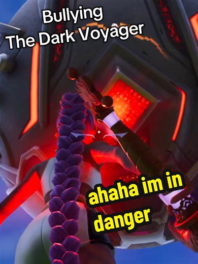 Facing The Dark Voyager in Fortnite Zero Build