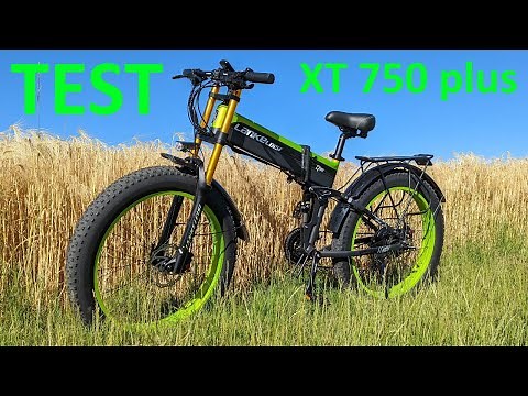 Lankeleisi XT 750 plus - Test du Fat bike pliable de 1000w et 17.5Ah