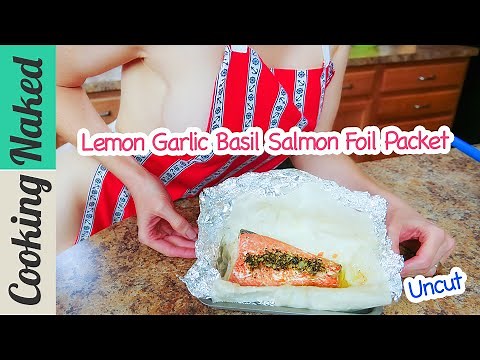Lemon Garlic Basil Easy Baked Salmon Recipe Uncut Preview