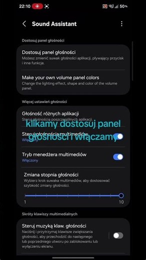 Jak dodać % głośności w podgłaśniaczu Samsunga #samsung #goodlock #tips