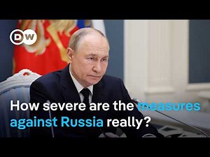 EU agrees on new sanctions against Russia, following US sanctions | DW News
