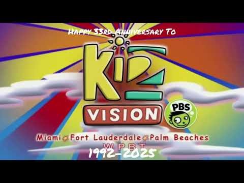 Happy 33rd Anniversary To KidVision! (1992-2025)