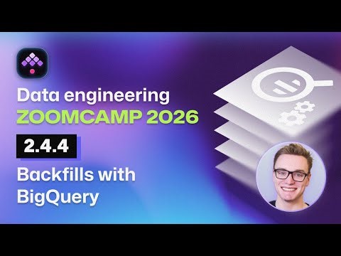 Backfills with BigQuery: Data Engineering Zoomcamp - 2.4.4