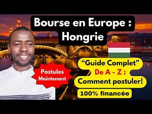 Cette Bourse Change TOUT : La Procédure COMPLÈTE (Bourse 100% Financée)