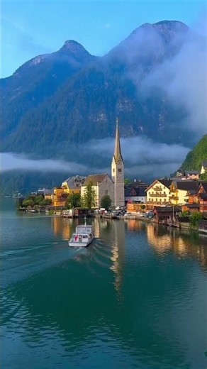 🇦🇹 Hallstatt: Austria’s Most Magical Lakeside Village! 🏔️😍