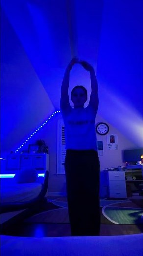Gymnastics in your bedroom hits different🤸💕