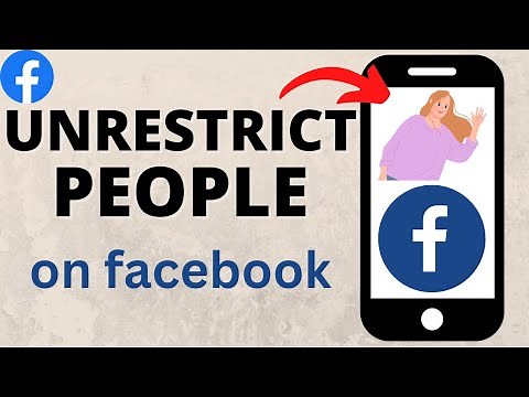 How to Unrestrict Someone on Facebook - iPhone & Android