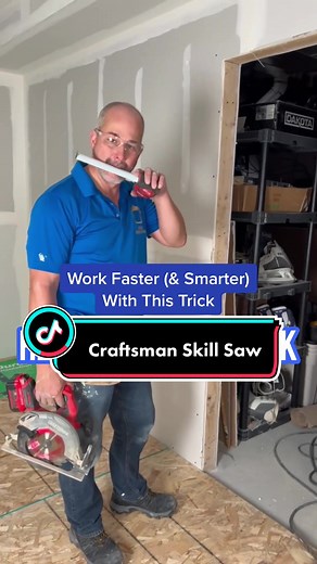 Work faster (and smarter) with THIS trick! We’ve partnered with @CRAFTSMAN® on the How to Finish Your Basement series. I’m testing out Craftsman’s V20 complete tool line, specifically made for the DIYer. Check out the first episode now! Cheers #CRAFTSMANTools #ToolTok #CRAFTSMANpartner #basementrenovation #diyhomerenovation #basementreno #homerenovisondiy #turtorial #diyprojects #hgtv #homeimprovement #diyhome #powertooltips #easydiy #projectoftheday #diyinspiration #homebuilds #newbuild #dreamh