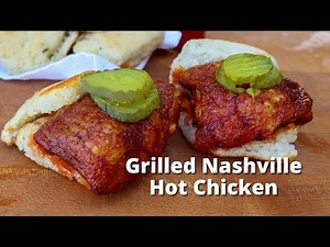 Nashville Hot Chicken Sliders - with a KILLER Blue Cheese Biscuit