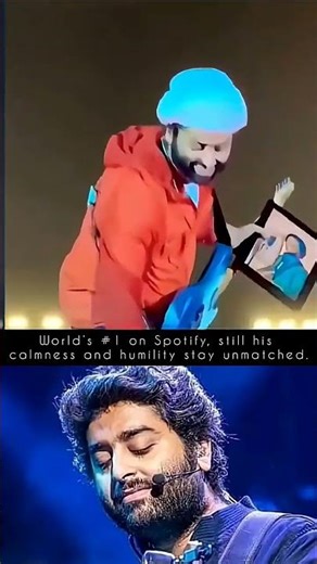 Arijit Singh: Loved all fans reason ❣️🥹to simple man #short #arijitsingh #edit #virl