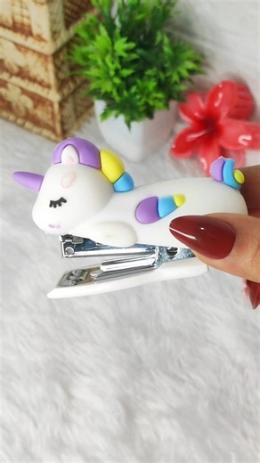 Cute Kawai Unicorn Stapler 🦄#meeshofinds #unboxing #meesho #ytshorts #meeshohaul #stationery