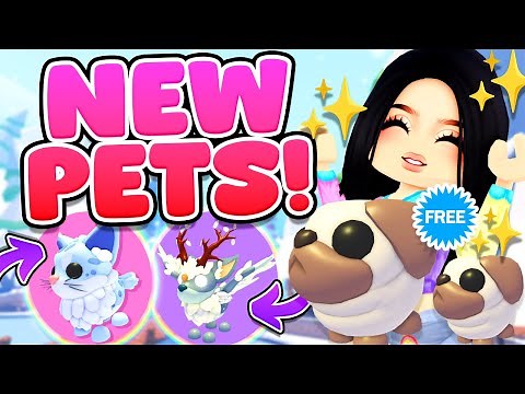ALL 3 NEW WINTER PETS in ADOPT ME! (Week 3 Update) Roblox