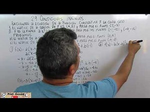 2.9 CONDICIONES INICIALES 1º AÑO