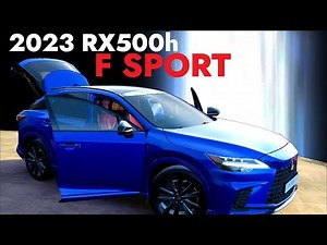 The 2023 Lexus RX500h, IMPORTANT TO KNOW before buying?