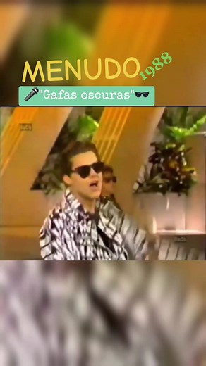 Menudo 1988: Gafas Oscuras de Ricky Martin