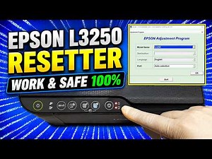 Epson L3250 Ink Pad Resetter | No Password Needed