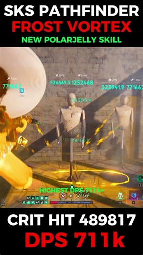 ONCE HUMAN HIDDEN FIX SKS PATHFINDER DPS 711K CRIT HIT 489K🥶#oncehuman