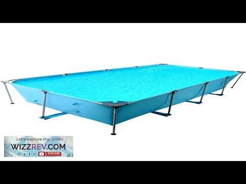 Swimming Pool Above Ground Outdoor 10 ft Rectangular Frame Pools Outdoor Uses