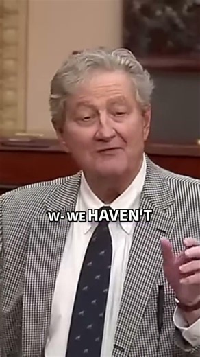 John Kennedy Describes Damage During Senate Floor Speech