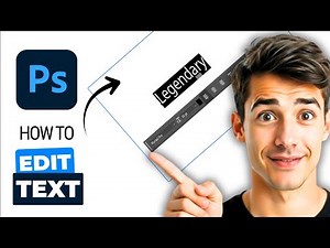 How To Edit Text In Photoshop (Easiest Way) (2026 Guide)