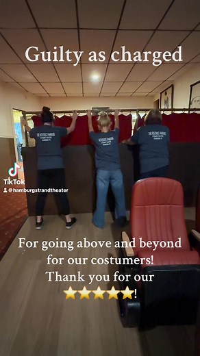 Guilty as charged…. 😘 | The Hamburg Strand Movie House