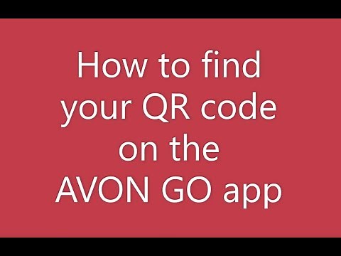 How to Sell Avon - Find and share your QR code on AVON GO app
