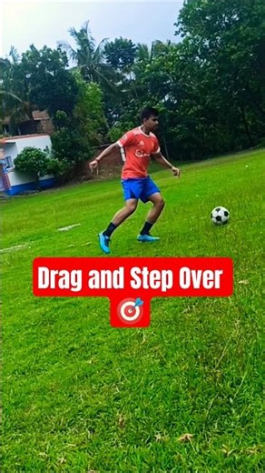 Drag and Step Over — Smooth Transitions in Motion #ronaldo #football