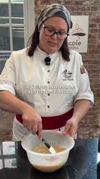 Episode #2 of Pastry Tips with Professional Pastry Chefs. Silky ganache with emulsification.