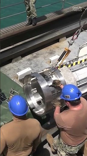 How a Submarine Reloads 154 Missiles at Sea?