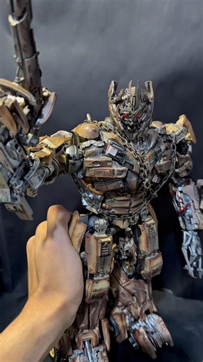 DP-01 Megatron Custom Repaint #darkofthemoon #megatron #transformersdarkofthemoon #transformers #fyp