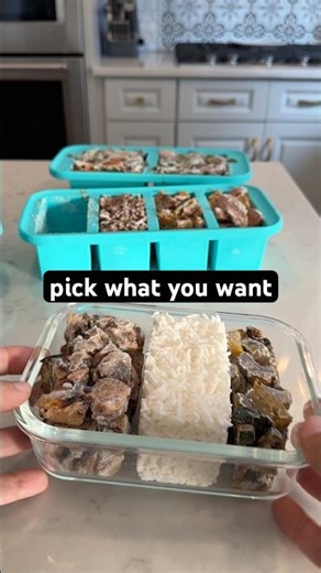 The NEW way to freezer meal prep #freezermeals