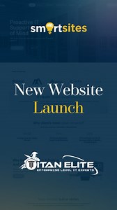 We’re excited to unveil the new website for Titan Elite! ⚡ SmartSites created a modern and high-performing digital platform that highlights their IT, cybersecurity, and cloud expertise. See how great design meets cutting-edge technology. Explore the new site today: https://titanassist.com/ #SmartSites #WebsiteLaunch #DigitalMarketing #ITSolutions | SmartSites