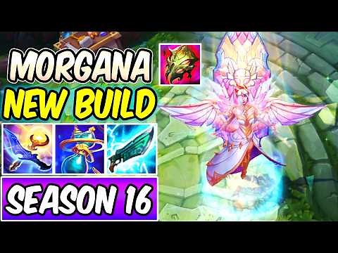 NEW BUILD - SEASON 16 MORGANA - NEW ITEMS FULL AP | PRESTIGE VEILED LADY MORGANA | League of Legends