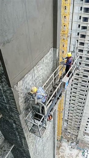 suspended platform | Complete your construction work in easy way with rope suspended platform