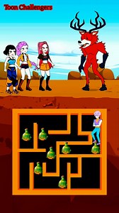 POV New Demon Maze – Can Rumi Escape the Trap ? | Toon Challengers