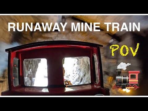 Alton Towers on ride POV Front Seat Runaway Mine Train 5K Choo Choo ✨🎢🚂 #altontowers